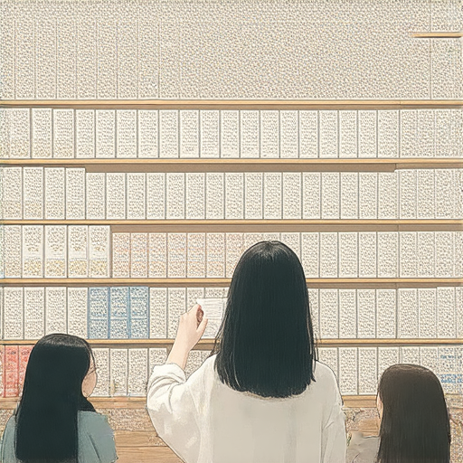 探索文化差異與文具世界的插圖，背景展示多國文具，前景有一位外籍英文老師正在指導學生，強調透過文化交流提升英文能力，展現教育的多樣性與互動性。