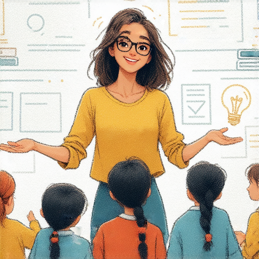 探索英語世界的主題圖片，外籍老師與學生互動學習，展現逆向學習和倒影的創意方式，鼓勵學習者翻轉傳統學習模式，共同進步。