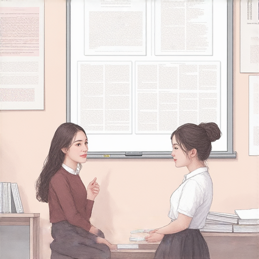 解鎖女性健康知識的圖片，展示一位外籍英文老師與女性學員進行一對一教學，強調英文能力的提升及婦女節的意義，並關注婦科健康。