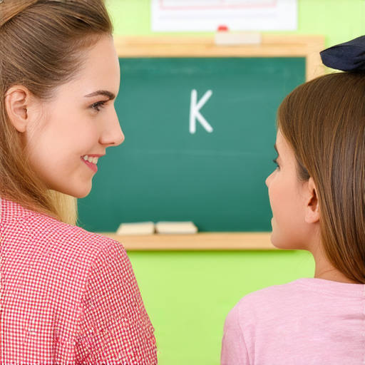 探索K字頭的英語奧秘與外籍老師一對一輕鬆學習的圖片，展示學習英語的互動過程，強調立即報名贏取流利英語的機會，吸引學生參與。