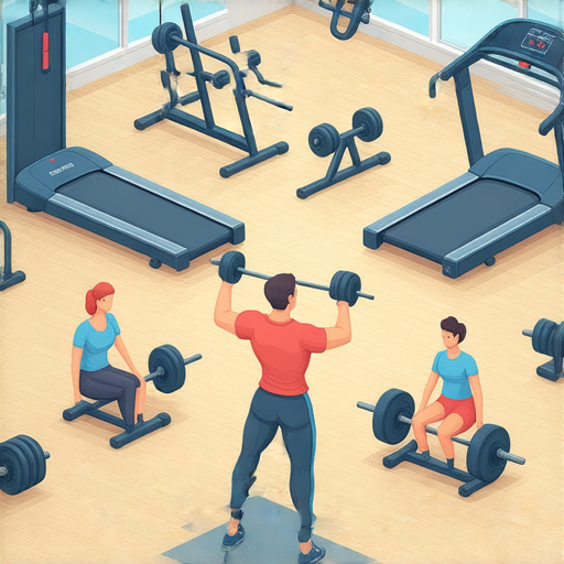 健身英語全攻略，展示健身房器材與專業教練的有效運用，幫助你啟動肌肉語言學習旅程，提升健身知識與英語能力。