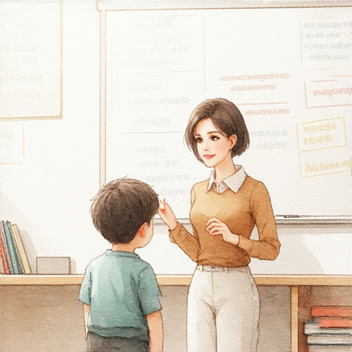 外籍老師與學生一對一教學場景，展現教學互動，解決學習困難，克服孤獨感，促進交流與進步，預約外籍老師幫助你提升語言能力，享受學習過程。