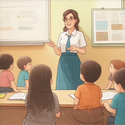 探索異國戀與異形世界的主題圖片，外籍老師在課堂上為學生講解英文，互動熱烈，使學習變得輕鬆有趣，吸引觀眾關注英語學習的魅力與新奇體驗。