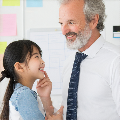 一對一外籍英文老師教學場景，學生與老師積極互動，表現出學習熱情，克服語言障礙，提升英文能力，打造清晰溝通的未來。