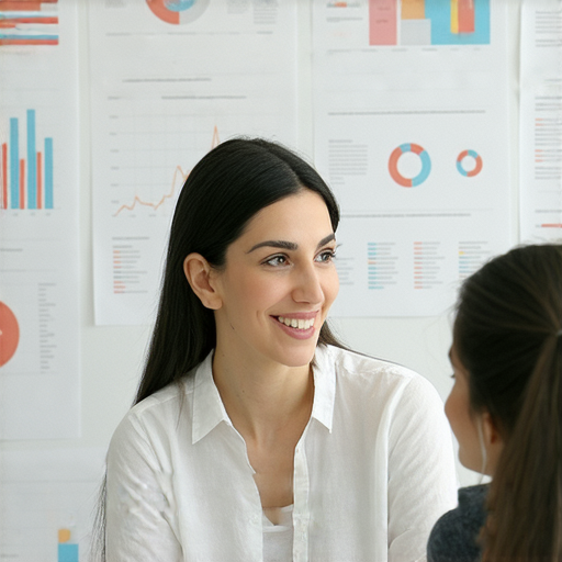 一位外籍英文老師與學生一對一互動，背景顯示健康相關圖表，探索疫症、疫苗和健康秘辛，揭開疙瘩的真相，強調學習與健康的重要性。