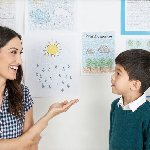 外籍英文教師與學生一對一互動，探討惡作劇與惡劣天氣的話題，創造學習英文的有趣氛圍，幫助學生掌握英文，駕馭英文世界的精彩瞬間。