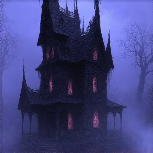 揭秘兇宅背後的故事，學習英文提升語言能力，圖片中展示神秘的兇宅與相關元素，吸引人探索更深層故事和英語學習資料。