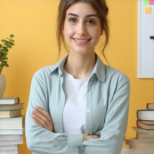 外籍英文老師一對一教學場景，學生專心學習，提升英語能力，充滿互動與交流。明天會更好，探索外籍老師的教學風格與方法。