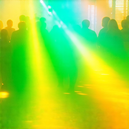 探索光的奧秘，圖中展示光柱及光電現象，外籍老師與學生互動學習，促進英文能力提升，立即報名參加課程，發現光的奇妙世界。