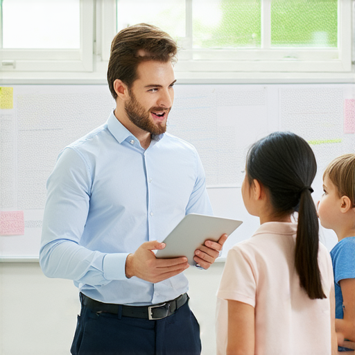 外籍英文老師教學場景，學生學習入支票和入伙相關表達，專注於流利英文交流，提供一對一教學機會，促進英語能力提升，別錯過這個學習機會！