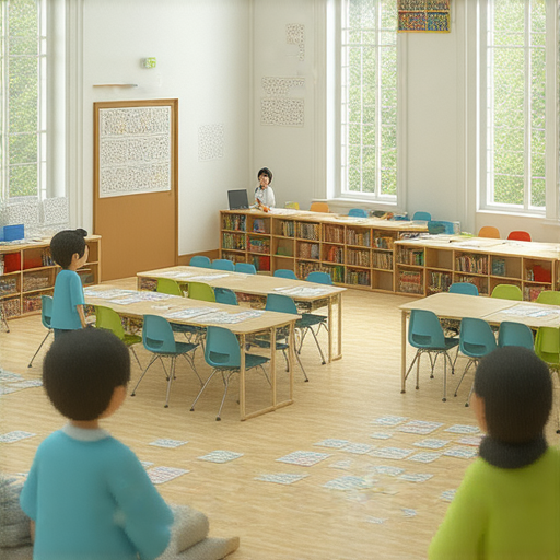 探索室內設計與裝修的英文學習圖片，外籍老師指導學生，環境中展示設計案例和裝修樣板，強調學習實用英語技能，助你邁向室內設計專業之路。