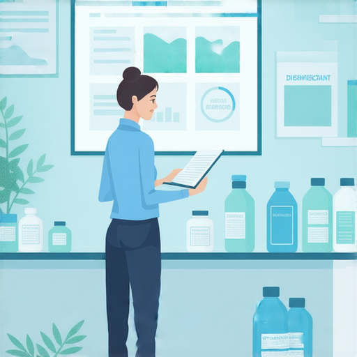 專家指導選擇最佳消毒藥水與消炎藥，展示一對一英文學習的教材與工具，強調健康與安全的重要性，適合學習者提升英語能力與專業知識。