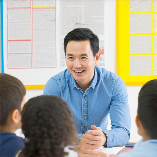 外籍老師指導學生學習消防安全英文知識 通過互動教學提升消防用語專業術語能力 專注於一對一教學效果 知識提升及安全意識增強