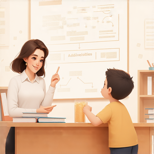 外籍老師與學生一對一學習添加劑英文，學生專注聆聽，學習環境融洽，有效提升英文能力，解鎖潛能，讓您自信掌握添加劑相關詞彙。