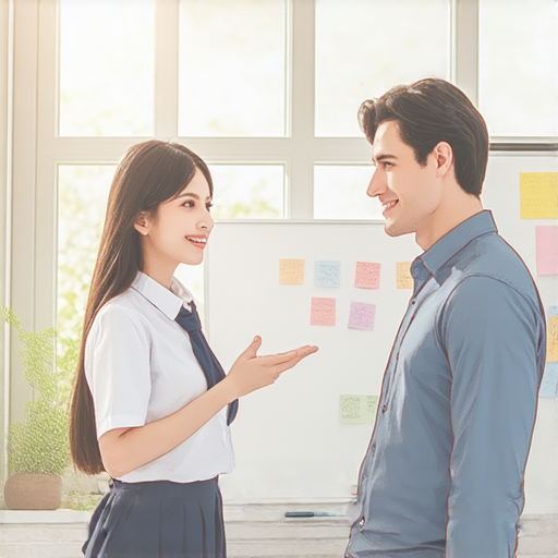 戰勝自己，提升英語能力的學習者與外籍老師一對一上課，展現互動學習的過程，開啟全新的語言之旅，感受生動的英語教學體驗。