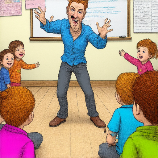 外籍英文老師教學場景，學生參與戰鬥與戲劇角色扮演，互動學習中，提升英文語言能力，開啟一對一學習之旅，探索全新學習體驗。