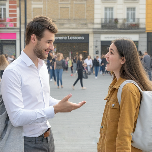 通過關卡，輕鬆逛街的外籍老師一對一教學場景，展示學生學習流利英語的瞬間，預約方式簡單明瞭，讓你開啟英語學習之旅，提升日常交流能力。