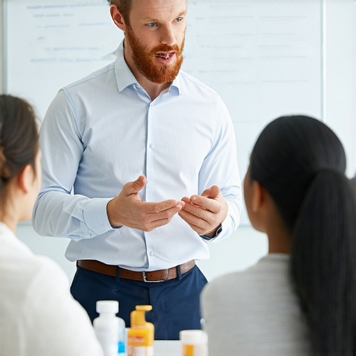 發現藥物與敏感的秘密，藉由英文對話提升學習效率，網上聘請外籍老師一對一指導，幫助學生掌握醫學英語，解密藥物相關知識。