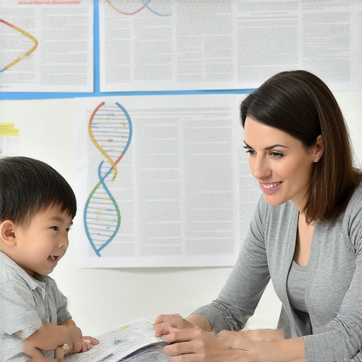 選擇權與遺傳疾病主題的英語學習，外籍老師進行一對一教學，幫助學生深入了解遺傳知識和語言技能，提升英語能力，抓住學習機會。