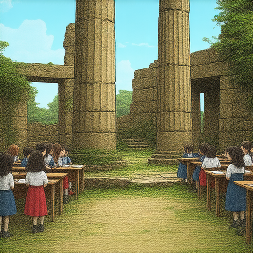 揭曉遺的神秘，探索遺址、遺失與遺忘，展現一對一外籍英文老師教學的全新體驗，學生在課堂上互動學習的生動畫面。