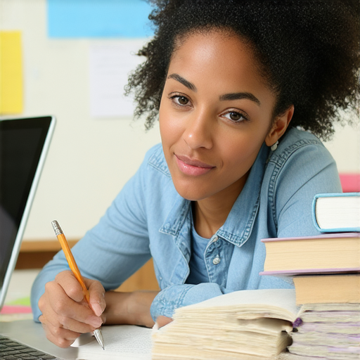 邁向流利英語的學員與外籍老師進行一對一教學，展示專注的學習氛圍，促進語言交流與互動，立即探索提高英語能力的新機會。