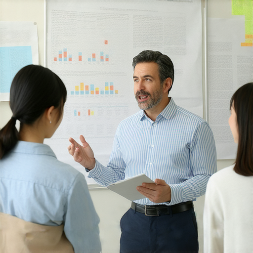 酒店業英文秘訣大公開圖片，展示外籍老師授課情景，探索一對一教學服務，幫助學員輕鬆掌握專業術語，提升酒店業英語能力。