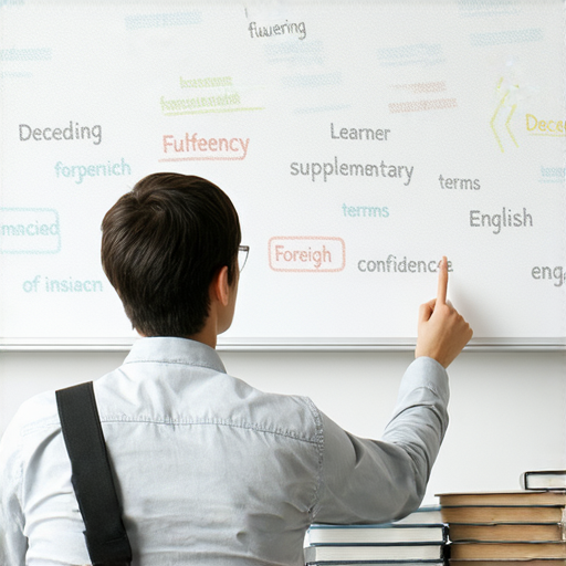解密英文中的補充術語，外籍老師一對一教學場景，學習者專注學習，提升英文能力，讓英文更加流利自信，探索更多學習可能性。