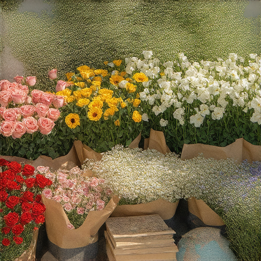 探索花語的魅力，了解每朵花的意義，透過圖片展示多種花朵，並鼓勵與外籍老師一對一學習英文，增進語言能力與文化交流。