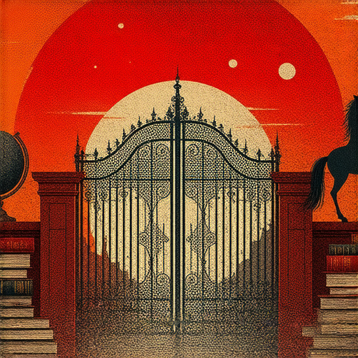 揭開鐵的奧秘的圖片，展示鐵閘與鐵馬的特徵，強調學習專業英文的重要性，並邀請體驗一對一外籍教學。