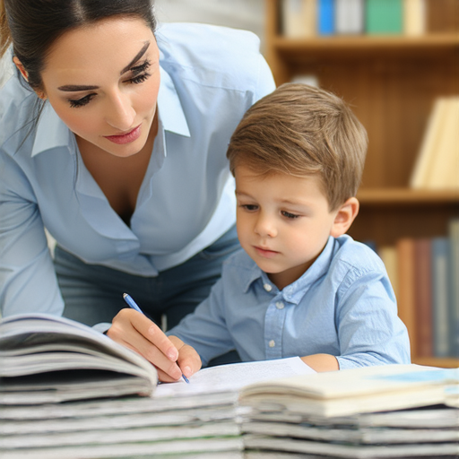 一位外籍老師在教學中幫助學生提升英文能力，學生專注聆聽，桌上有英文書籍和筆記，場景充滿學習氛圍，強調一對一教學的效果及訂單到訂婚的過程。