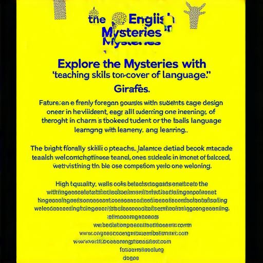 探索長遠與長頸鹿的英文奧秘，誘人的課程海報，有外籍老師一對一教學的資訊，強調語言學習的樂趣與魅力，適合所有想提高英語能力的學生，立即報名。