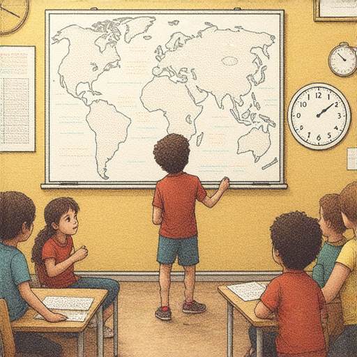 揭開閏年的秘密，外籍老師帶領學生一起探索不一樣的時光，提升英文能力，學生們在課堂上互動學習，共同理解閏年的意義和歷史。