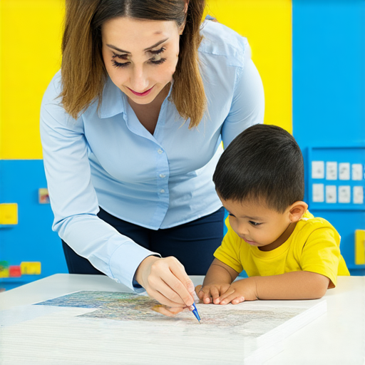 外籍英文老師一對一教學課程，學生在探索防潮與防火材料的應用，學習過程生動有趣，展現老師與學生互動，提升學習興趣與效率。