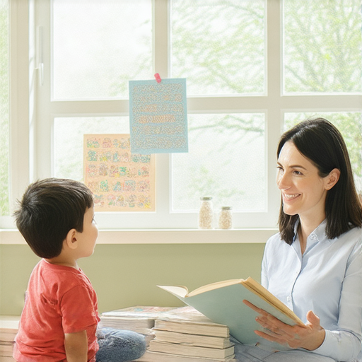 揭開謎語的真相的學習場景，學生與外籍老師進行一對一的英文故事講述課程，展現學習過程中的互動與專注，免費試聽的吸引力。