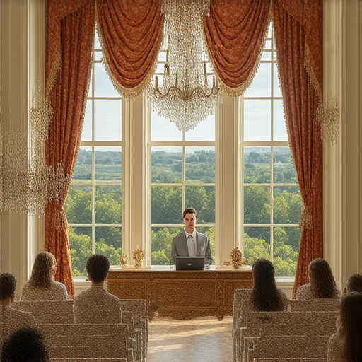 探索豪華英文世界的圖片，外籍老師一對一教學，教授「豪景」「豪宅」等詞彙的正確使用方式，提升英語能力，立即了解精彩內容，開啟豪華生活的語言之旅。