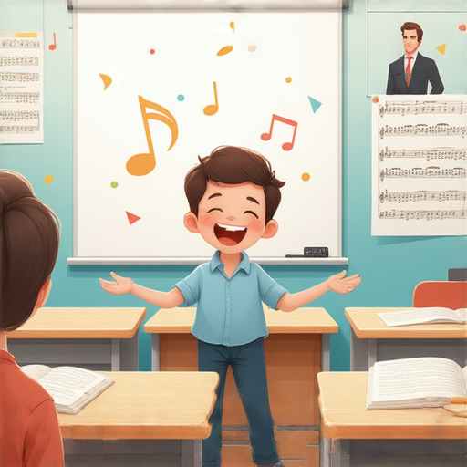 探索經典英文老歌提升考試聽力技巧與外籍老師一對一教學的活動場景，學生專注聆聽並互動學習，展現學習英文的樂趣和效果。