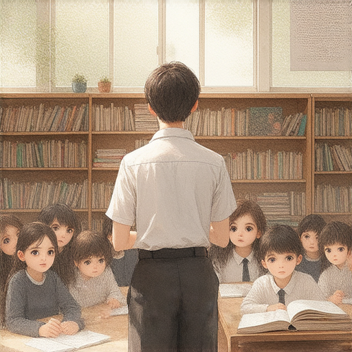 一名外籍老師正在指導學生進行英文論文寫作，互動中提升寫作技巧，展現學習者專注的神情，背景是充滿學術氛圍的教室，標題為解鎖英文論文秘訣。