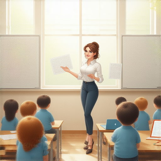 外籍老師指導學生學習英文技巧的場景，學生專心聽講，積極互動，凸顯從零開始學習英文的重要性，展現流利英語的未來。