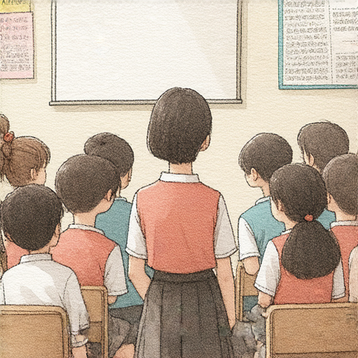 跨境學童學習英語場景，外籍老師進行一對一教學，學生專注聆聽與互動，探索無限學習可能，展現跨文化教育的美好體驗。