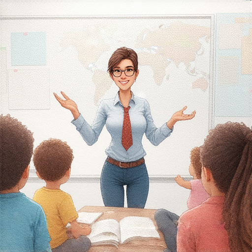 外籍英文老師在教室中指導學生探索英語學習的秘密，透過一對一教學深入解密學習技巧，提升語言能力，邀請立即報名參加。