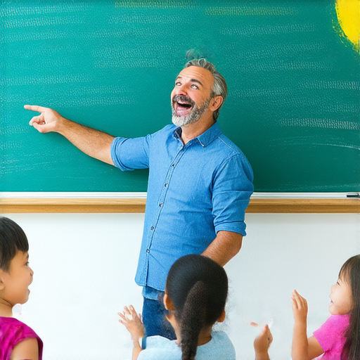 外籍英文老師與學生互動，探索英文魅力，展現學習英語的興奮與趣味，邀請你提升英語能力，立即報名開始學習，不容錯過的機會。