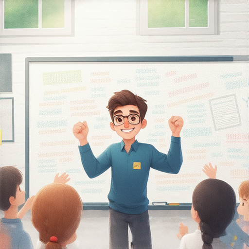 外籍老師在課堂上與學生互動，展現學習魅力，幫助學生掌握英文技能，提升英語水平的生動場景，吸引學習者參加外語學習課程。