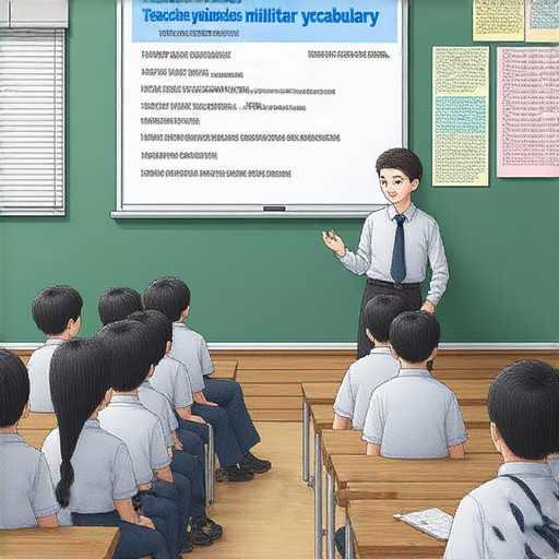 了解軍事與車輛詞彙的外籍老師，幫助學生精進英文能力，課程信息清晰可見，吸引學生立刻報名體驗學習。