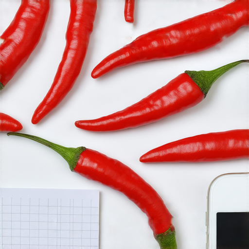 辦公室英語學習與辣椒的創意結合，展示提升英語溝通技巧的實用方法，激發學習興趣，增強語言能力，適合各種職場人士使用的資源。