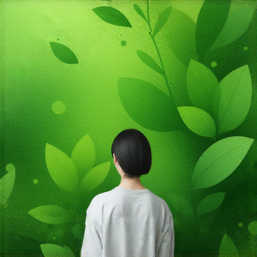 探索葉子與葉綠素的奇妙世界，外籍老師帶領學生輕鬆學習英文，場景展示綠色葉片與教學互動，學習氛圍輕鬆愉快，啟發學生對自然科學的熱情。