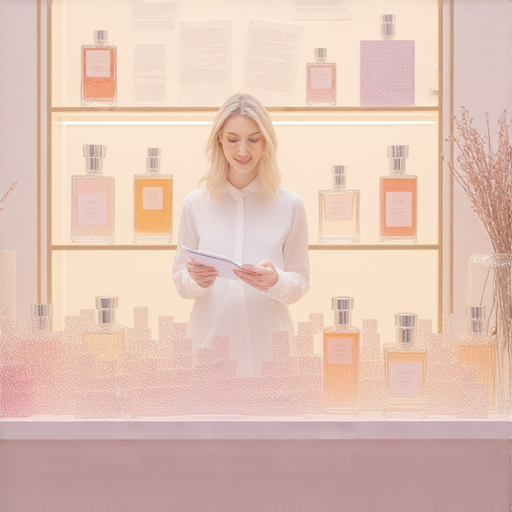 揭開香氣的秘密的香水課程圖片，展示外籍老師一對一指導學生，學習正確的香水及香港相關英語，增進語言技巧與香水知識，提升學習體驗。