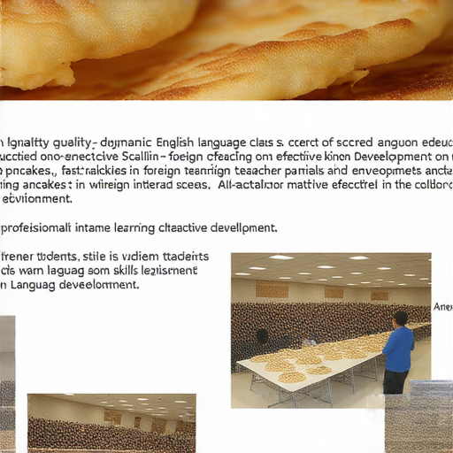 發現蔥油餅的英文秘訣，外籍老師一對一教學，提升英文能力的課程介紹圖片，包含學習素材、課堂互動及學生學習情況，讓你輕鬆掌握英文技巧。