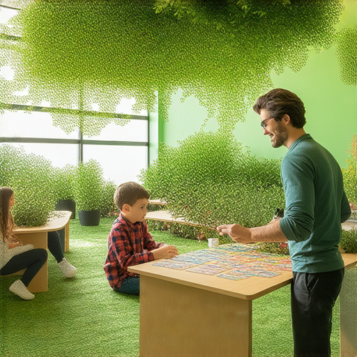 揭露植物英文學習的魅力，展示外籍老師一對一指導的過程，吸引學生探索英語世界的圖片，鼓勵立即預約課程。