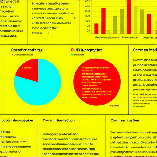 英國差餉稅相關圖表，分析差餉稅的運作方式及影響，圖中展示稅務數據、計算公式及常見誤解，幫助讀者了解英國稅務真相和差餉稅的重要性。