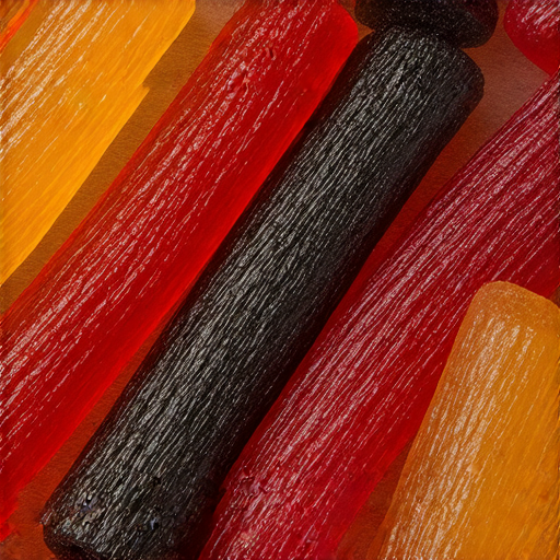 甘草的奇妙世界，展示各種甘草糖的圖片，揭開甘草糖的英文秘密，並強調我們的外籍英文一對一教學，讓學習更加有趣。